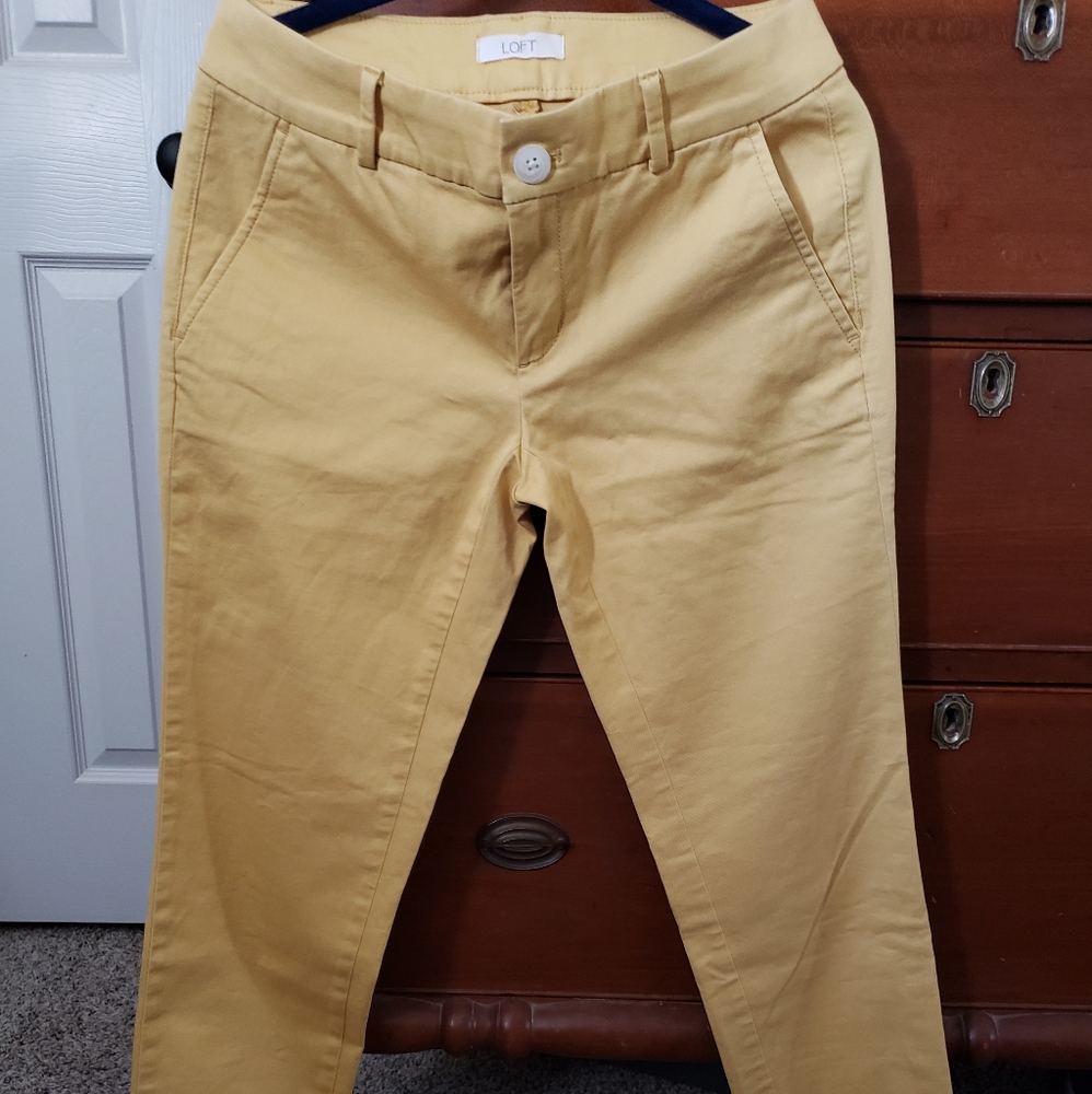 LOFT slim chinos